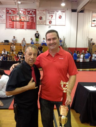 With Shihan Rich Fescina after I won first place at the Empire States.