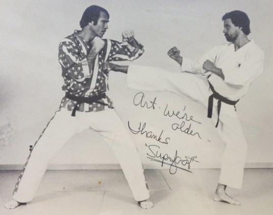 Taken at 1980's seminar and then autographed in 2014 